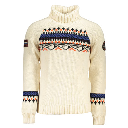 NAPAPIJRI MEN&39S BEIGE SWEATER