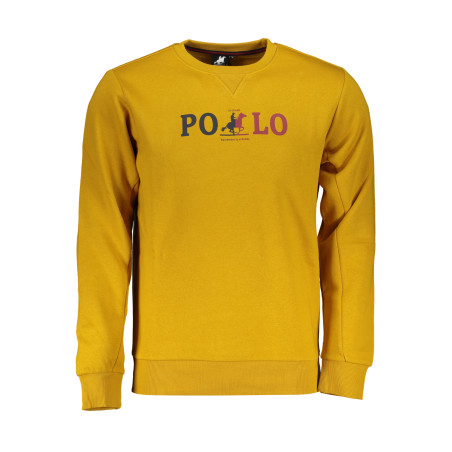 U.S. GRAND POLO FELPA SENZA ZIP UOMO GIALLO