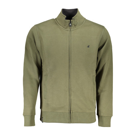 US GRAND POLO MEN&39S GREEN ZIP SWEATSHIRT