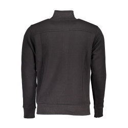 US GRAND POLO MEN&39S BLACK ZIP SWEATSHIRT