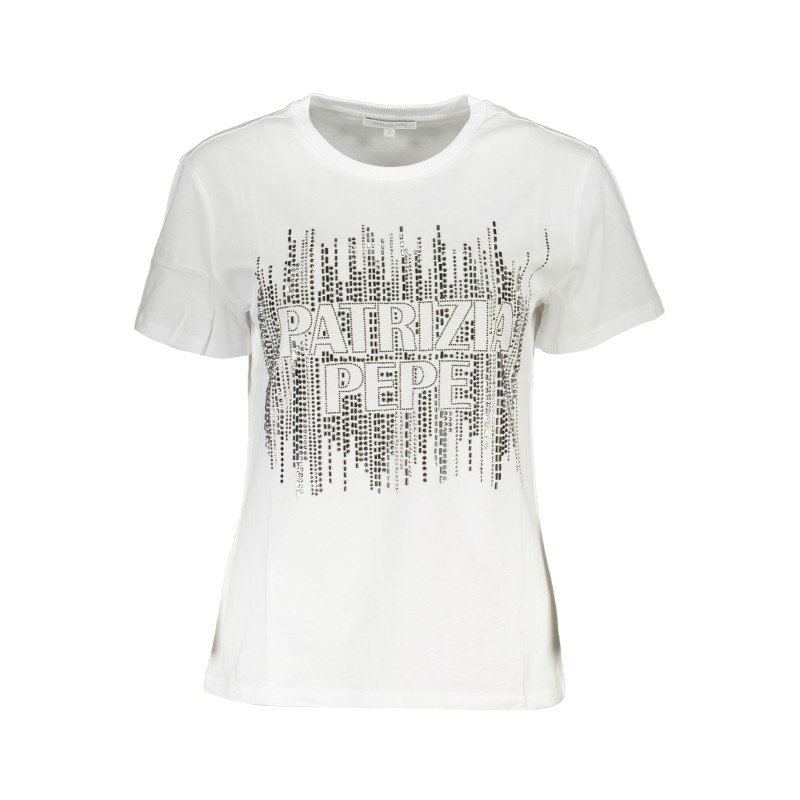 PATRIZIA PEPE WOMEN&39S SHORT SLEEVE T-SHIRT WHITE