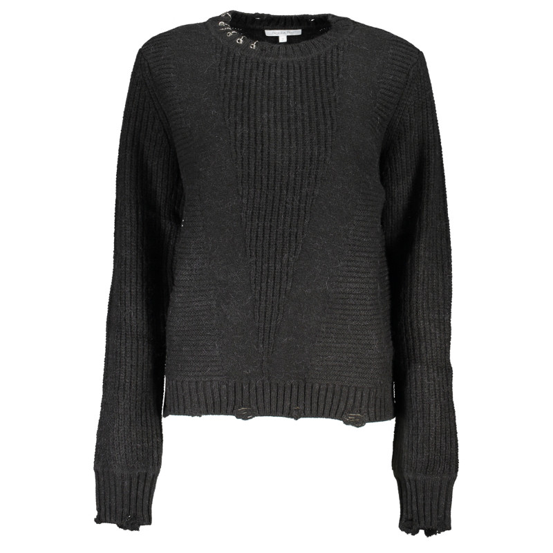 PATRIZIA PEPE WOMEN&39S BLACK SWEATER