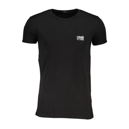 CAVALLI CLASS MEN&39S SHORT SLEEVE T-SHIRT BLACK