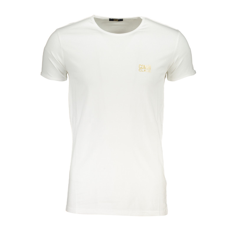 CAVALLI CLASS MEN&39S SHORT SLEEVED T-SHIRT WHITE