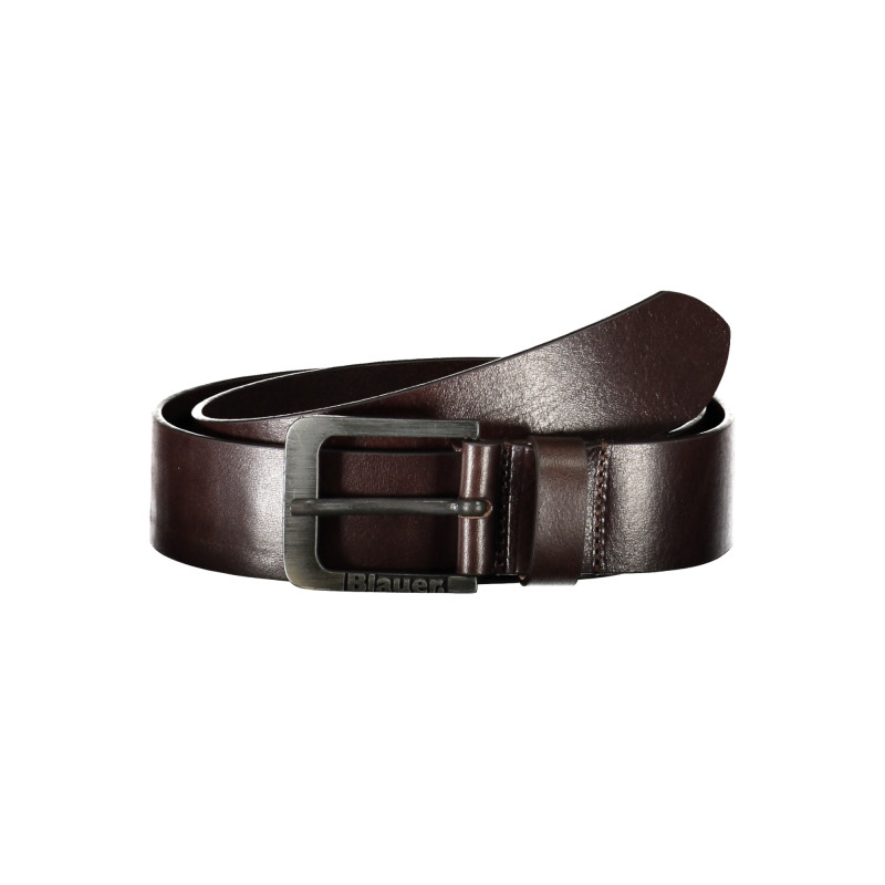 BLAUER MEN&39S BROWN LEATHER BELT