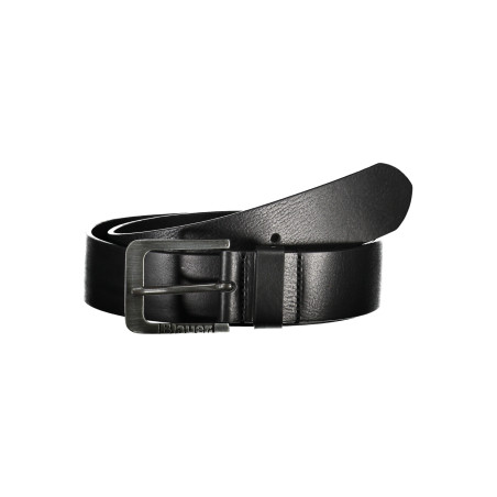 BLAUER BLACK MEN&39S LEATHER BELT