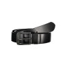 BLAUER BLACK MEN&39S LEATHER BELT