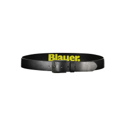 BLAUER BLACK MEN&39S LEATHER BELT