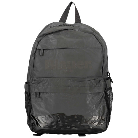 BLAUER MEN&39S BLACK BACKPACK