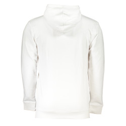 CAVALLI CLASS MEN&39S WHITE ZIPLESS SWEATSHIRT