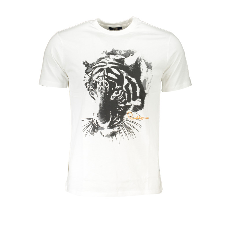 CAVALLI CLASS MEN&39S SHORT SLEEVED T-SHIRT WHITE