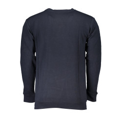 CAVALLI CLASS MEN&39S BLUE ZIPLESS SWEATSHIRT