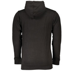 CAVALLI CLASS MEN&39S BLACK ZIP SWEATSHIRT