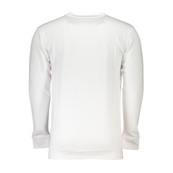 CAVALLI CLASS MEN&39S WHITE ZIPLESS SWEATSHIRT