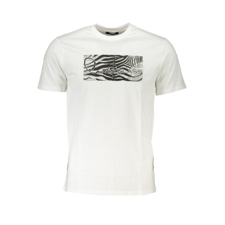 CAVALLI CLASS MEN&39S SHORT SLEEVED T-SHIRT WHITE