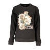 CAVALLI CLASS WOMEN&39S ZIPLESS SWEATSHIRT BLACK