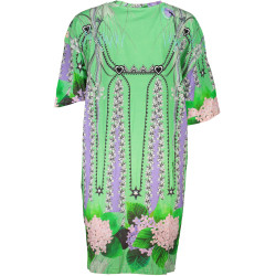 CAVALLI CLASS WOMEN&39S SHORT DRESS GREEN