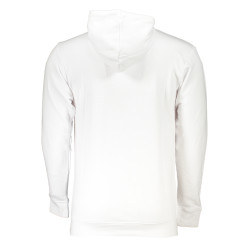 CAVALLI CLASS MEN&39S WHITE ZIPLESS SWEATSHIRT