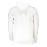 CAVALLI CLASS MEN&39S WHITE ZIPLESS SWEATSHIRT