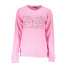 CAVALLI CLASS WOMEN&39S PINK SWEATSHIRT WITHOUT ZIP