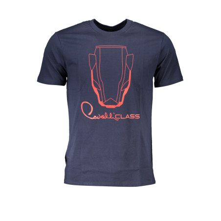 CAVALLI CLASS T-SHIRT MANICHE CORTE UOMO BLU