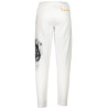 CAVALLI CLASS PANTALONE UOMO BIANCO