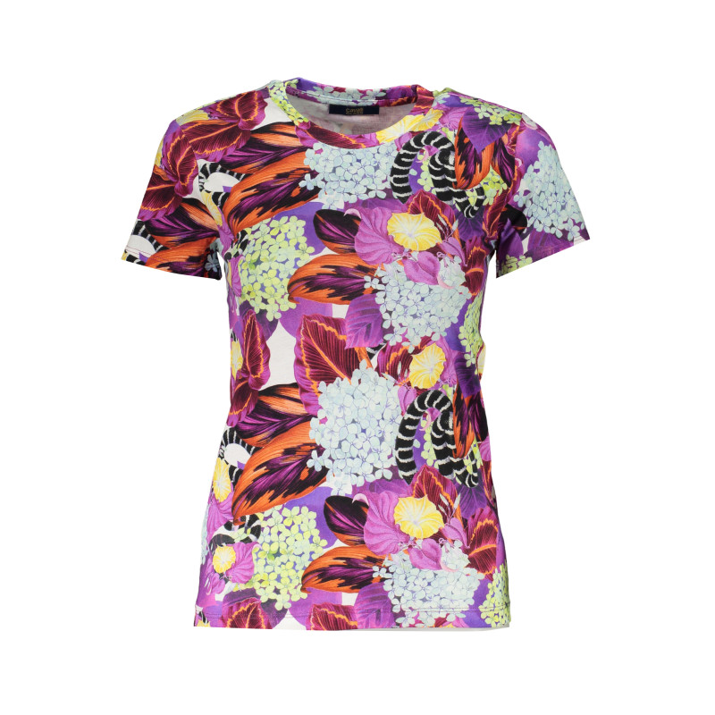 CAVALLI CLASS T-SHIRT MANICHE CORTE DONNA VIOLA