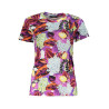 CAVALLI CLASS T-SHIRT MANICHE CORTE DONNA VIOLA