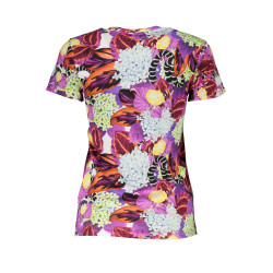 CAVALLI CLASS WOMEN&39S SHORT SLEEVE T-SHIRT PURPLE