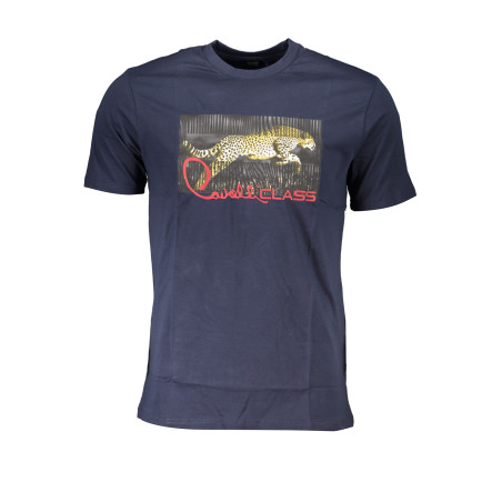 CAVALLI CLASS MEN&39S SHORT SLEEVED T-SHIRT BLUE