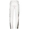 CAVALLI CLASS PANTALONE UOMO BIANCO