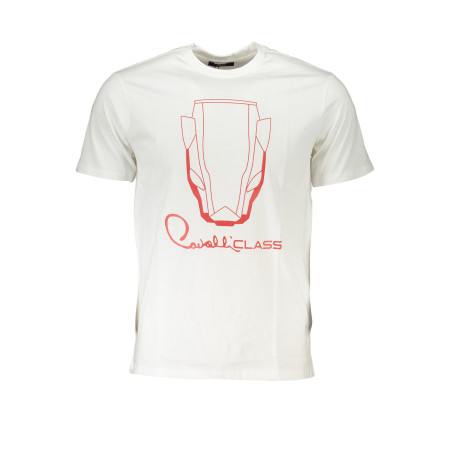 CAVALLI CLASS T-SHIRT MANICHE CORTE UOMO BIANCO