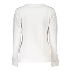 CAVALLI CLASS WOMEN&39S WHITE SWEATSHIRT WITHOUT ZIP