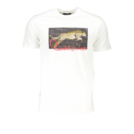 CAVALLI CLASS MEN&39S SHORT SLEEVED T-SHIRT WHITE