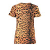 CAVALLI CLASS T-SHIRT MANICHE CORTE DONNA ARANCIO