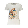 CAVALLI CLASS T-SHIRT MANICHE CORTE DONNA BIANCO