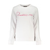 CAVALLI CLASS WOMEN&39S WHITE SWEATSHIRT WITHOUT ZIP