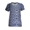 CAVALLI CLASS T-SHIRT MANICHE CORTE DONNA AZZURRO