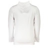 CAVALLI CLASS MEN&39S WHITE ZIP SWEATSHIRT