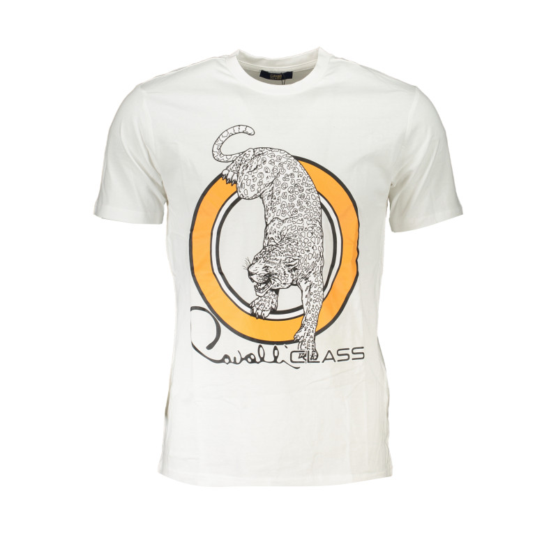 CAVALLI CLASS MEN&39S SHORT SLEEVED T-SHIRT WHITE