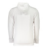 CAVALLI CLASS MEN&39S WHITE ZIP SWEATSHIRT