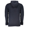 CAVALLI CLASS MEN&39S BLUE ZIP SWEATSHIRT