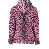 CAVALLI CLASS FELPA CON ZIP DONNA ROSA