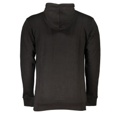 CAVALLI CLASS MEN&39S BLACK ZIP-OUT SWEATSHIRT