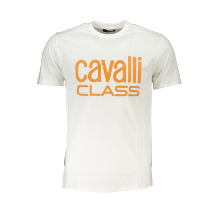 CAVALLI CLASS MEN&39S SHORT SLEEVED T-SHIRT WHITE