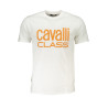 CAVALLI CLASS MEN&39S SHORT SLEEVED T-SHIRT WHITE