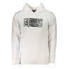 CAVALLI CLASS MEN&39S WHITE ZIPLESS SWEATSHIRT