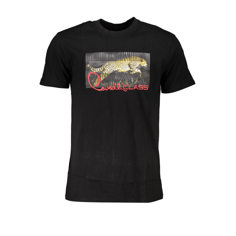 CAVALLI CLASS T-SHIRT MANICHE CORTE UOMO NERO