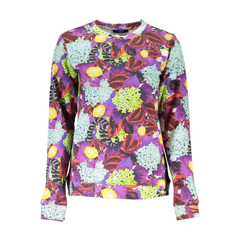 CAVALLI CLASS WOMEN&39S SWEATSHIRT WITHOUT ZIP PURPLE