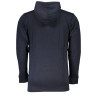 CAVALLI CLASS MEN&39S BLUE ZIP SWEATSHIRT